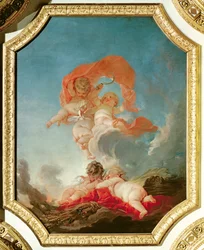 Summer, from a series of the Four Seasons in the Salle du Conseil